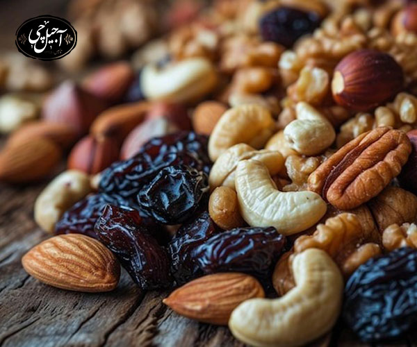 مقدار کالری آجیل‌ها 