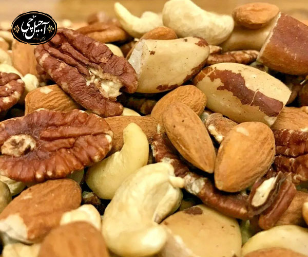 بسته‌بندی کادویی آجیل خام ازآجیل فروشی آجیل چی مشهد 