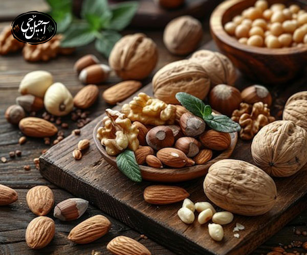 درجه کیفیت آجیل‌ها در فروشگاه آجیل‌چی