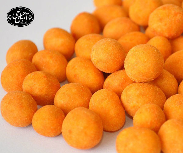 بادام زمینی روکش‌ دار