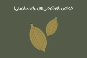 خواص هل: معرفی فواید بی نظیر هل برای سلامتی
