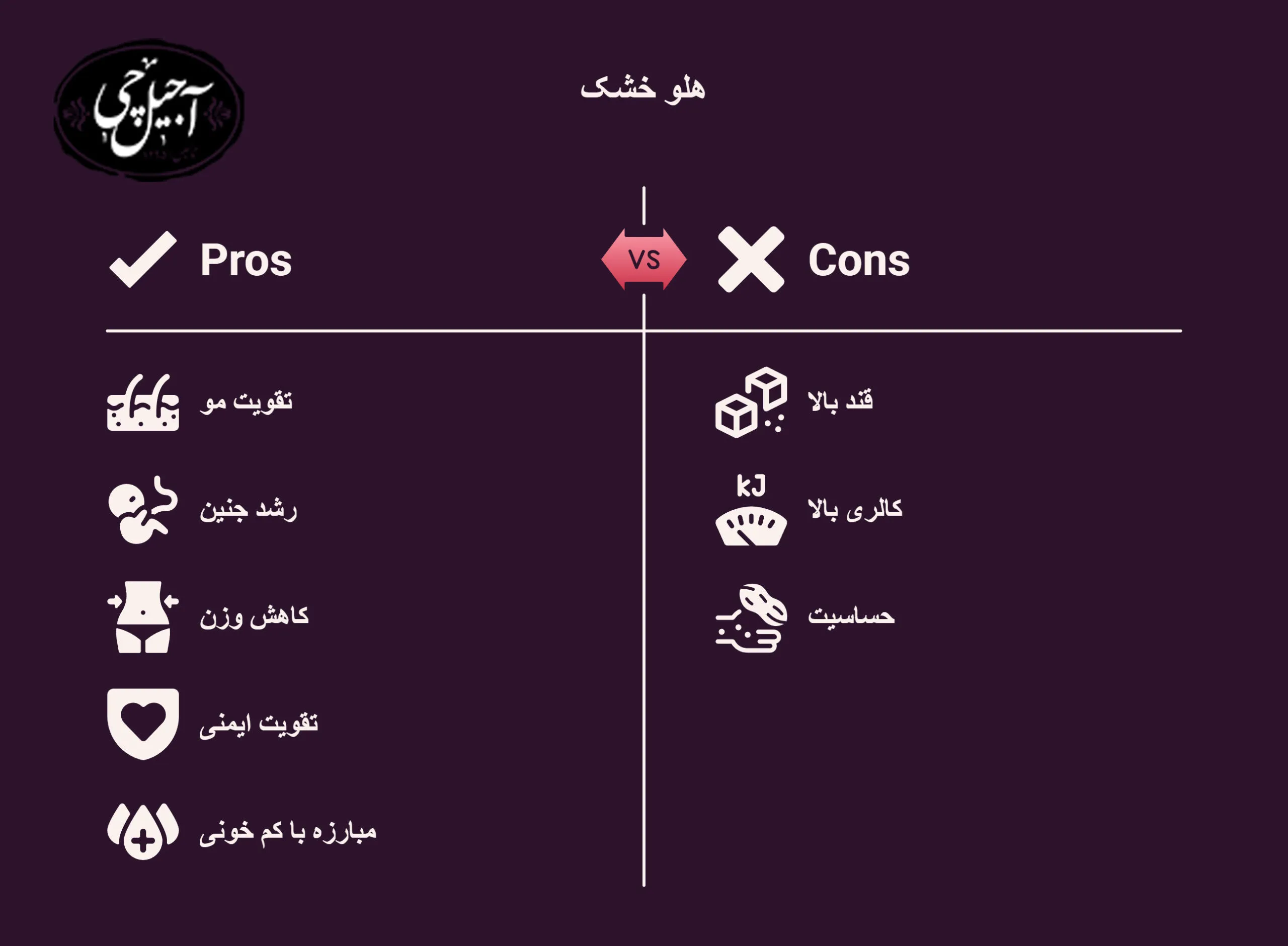 فواید هلو خشک