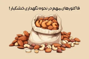 روش نگهداری خشکبار: بهترین ترفند نگهداری طولانی‌ مدت خشکبار!