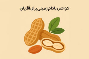 خواص بادام زمینی برای مردان: 25 اثر طلایی بر سلامتی و قوای جنسی!