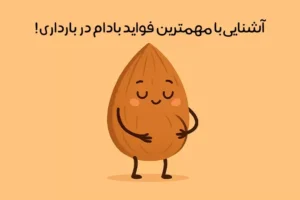 خواص بادام در بارداری: 18 فایده مصرف بادام در دوران بارداری + روش مصرف