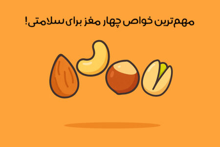 خواص آجیل چهار مغز: 17 خاصیت طلایی + بهترین زمان و مقدار مصرف
