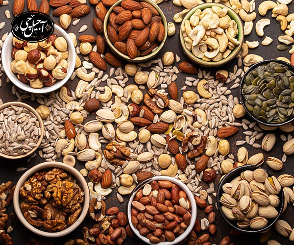 کاهش علائم رفلاکس با مصرف آجیل