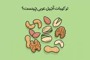آجیل عربی چیست: معرفی خواص و ترکیبات آجیل پودری + نکات خرید