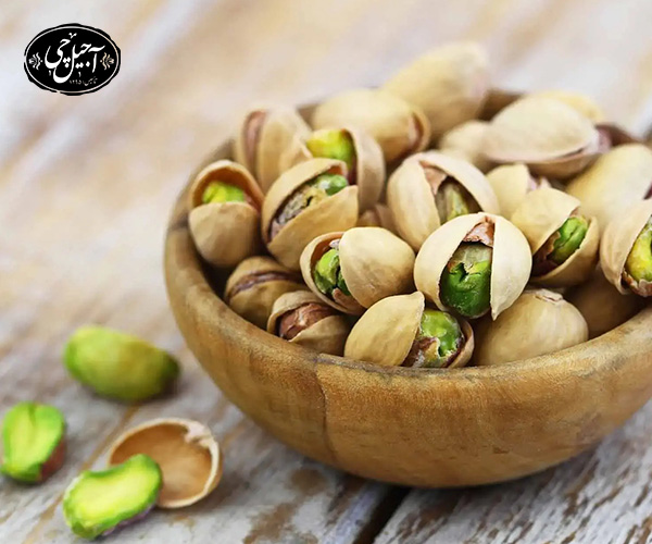 پسته در آجیل چهار مغز