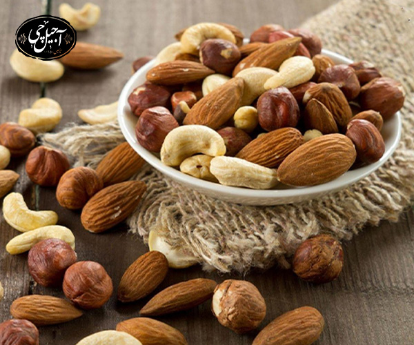 خواص آجیل چهار مغز در بهبود عملکرد دستگاه گوارش