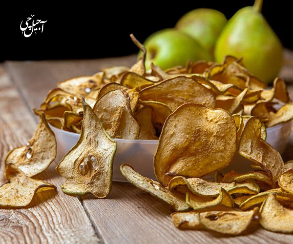 مزایا گلابی خشک برای شب یلدا