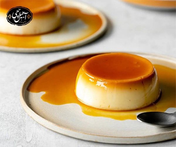 دسر کاراملی با آجیل