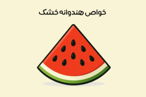 خواص هندوانه خشک