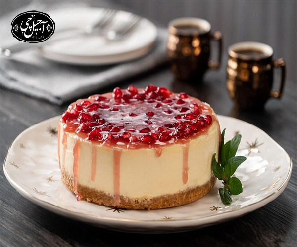چیزکیک انار فوق العاده ترین دسر شب یلدا
