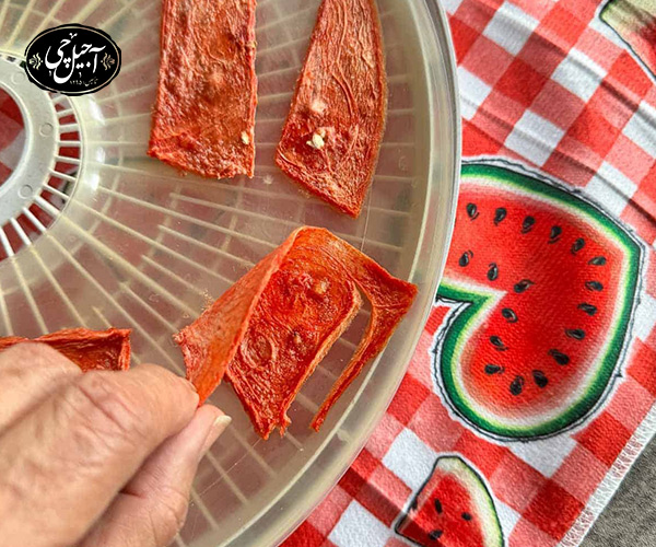 روش تهیه هندوانه خشک در منزل