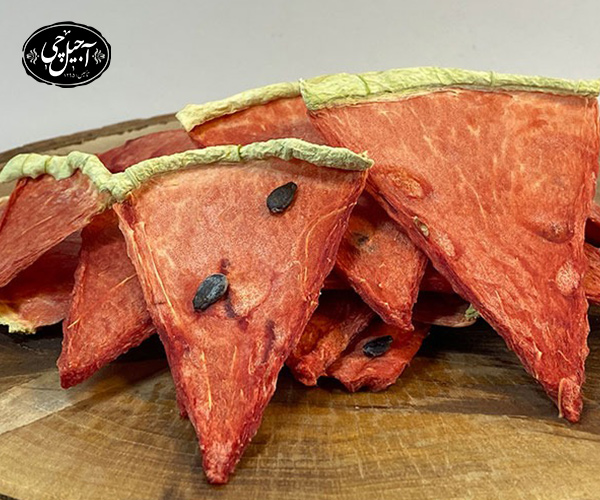 طرز تهیه هندوانه خشک با فر