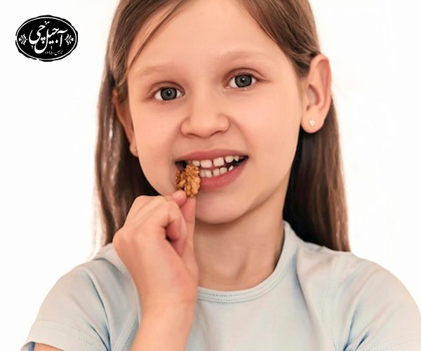 میزان مجاز مصرف گردو برای بچه ها در روز