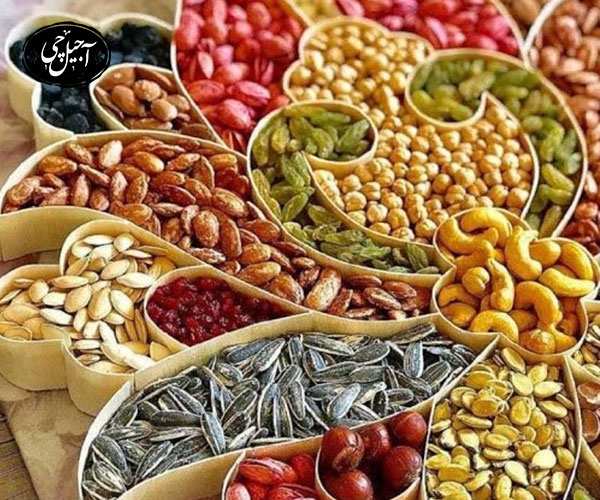 دیزاین آجیل به شکل طرح‌های خاص