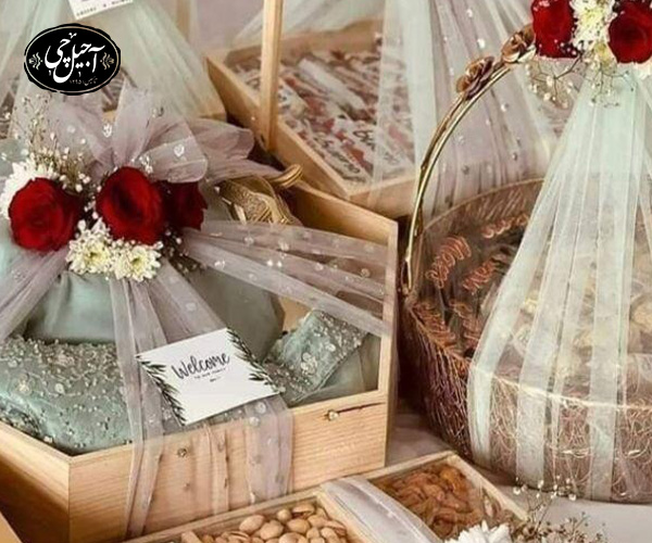 تزیین آجیل شب یلدا برای عروس