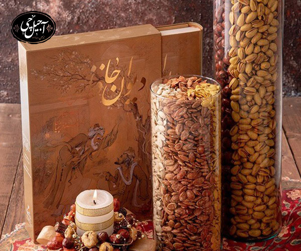 تزیین آجیل شب یلدا در جام یک انتخاب مدرن