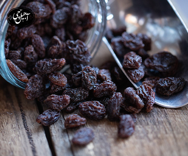 کاربردهای مویز و کشمش