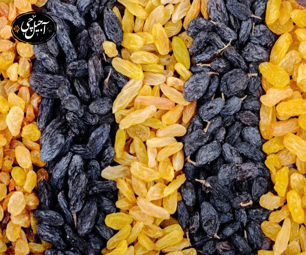 تفاوت‌ مویز و کشمش از نظر نسبت مواد معدنی و عناصر