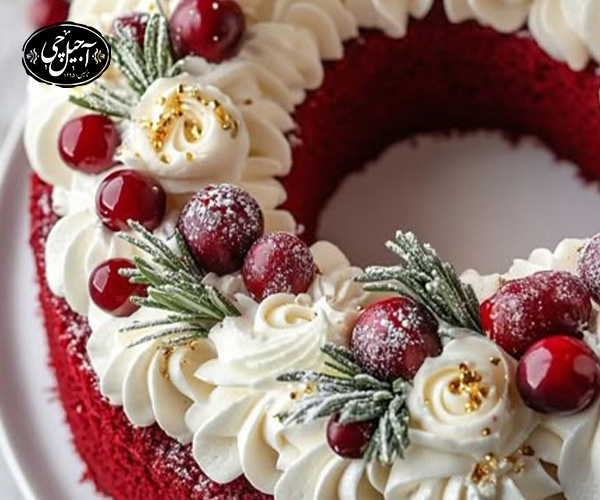 طرز تهیه کیک شب یلدا هندوانه ساده بدون فر