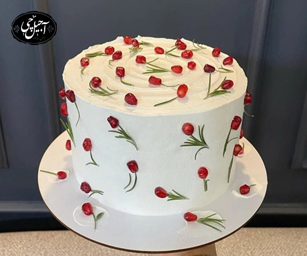  طرز تهیه کیک شب یلدا هندوانه ای وگان