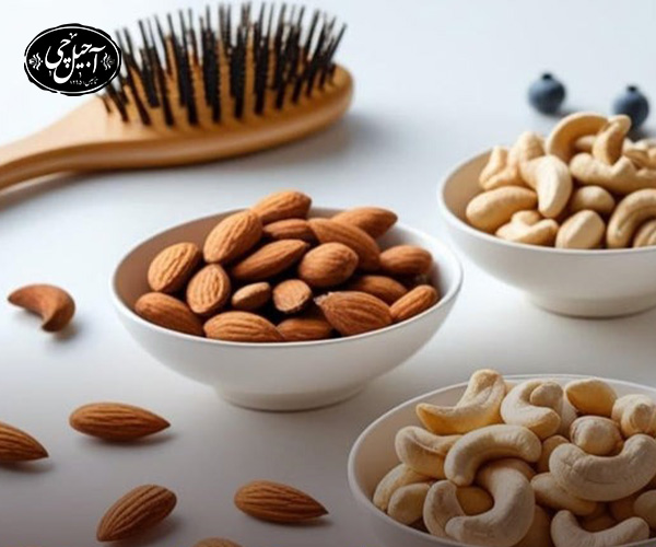 نقش آجیل در کاهش و پیشگیری از ریزش مو