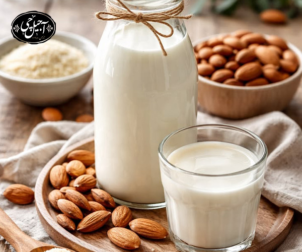 روش تهیه شیر بادام با کره بادام