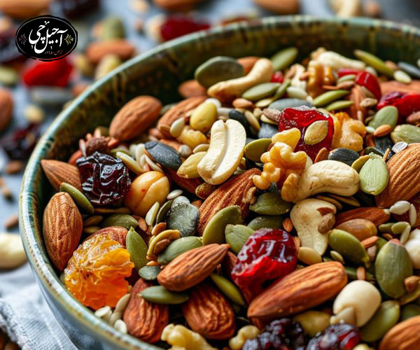 تفاوت کالری آجیل بوداده و خام