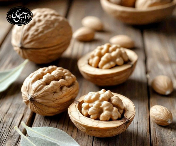 میزان کالری گردو
