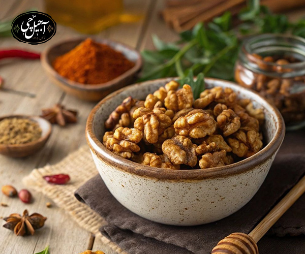 سوزاندن کالری گردو