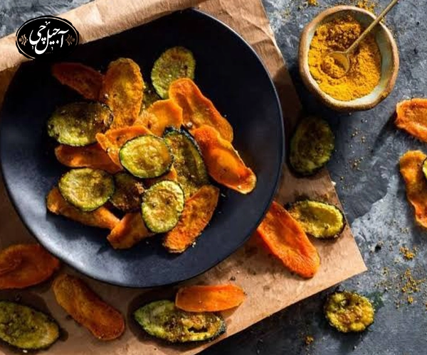 طرز تهیه چیپس سبزیجات