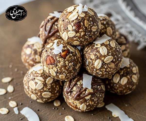 طرز برای تهیه توپک خرما