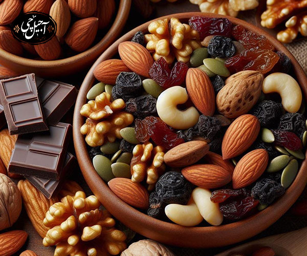 مقدار مصرف آجیل برای سلامتی