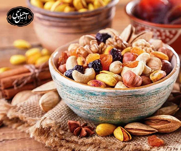 معرفی آجیل برای کبد چرب