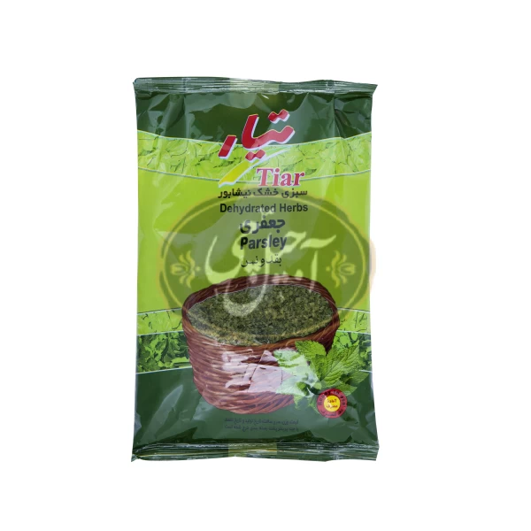 سبزی جعفری بسته 180 گرمی تیار