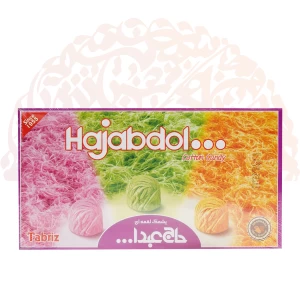 پشمک لقمه 350 گرم میوه ای حاج عبدالله