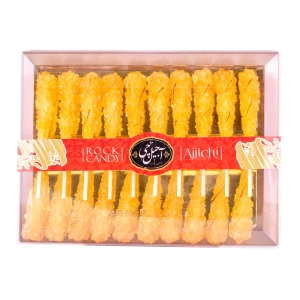 نبات نی دار20عددی بسته کریستال با پرزعفران آجیل چی