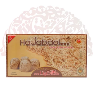 پشمک لقمه کاکائویی350 گرم حاج عبدالله