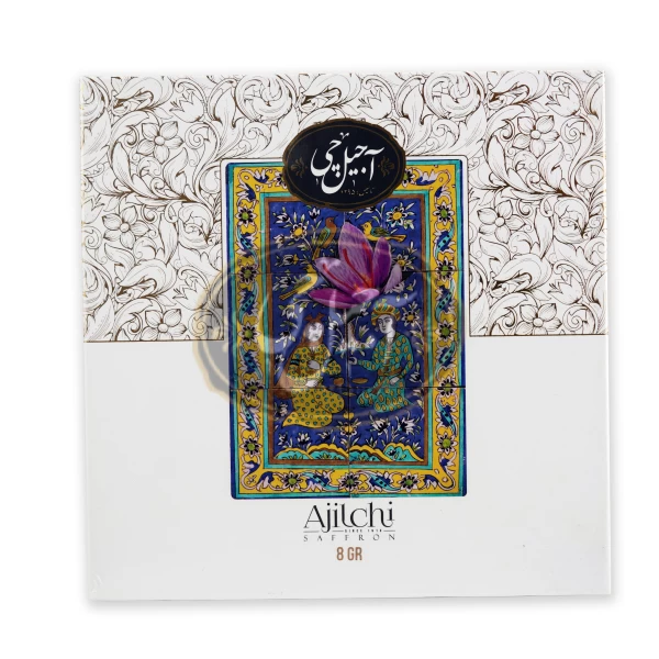 زعفران 8گرمی هاردباکس آجیل چی