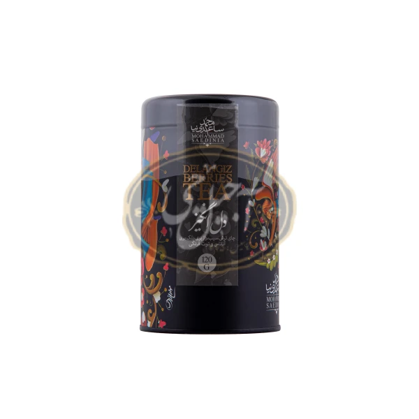 دمنوش دل انگیز استوانه 120 گرمی ساعدی نیا