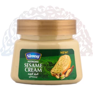 کرم کنجد پسته ای 350 گرمی سیرنگ