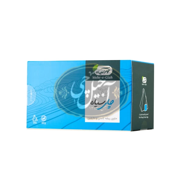 چای سیاه ریشه کاسنی و دارچین 20عددی مهرگیاه