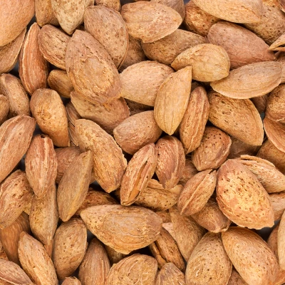 بادام کاغذی خام درجه یک