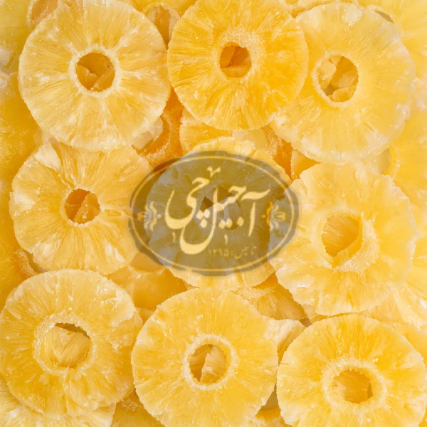 آناناس کمپوتی خشک اسلایس درجه یک