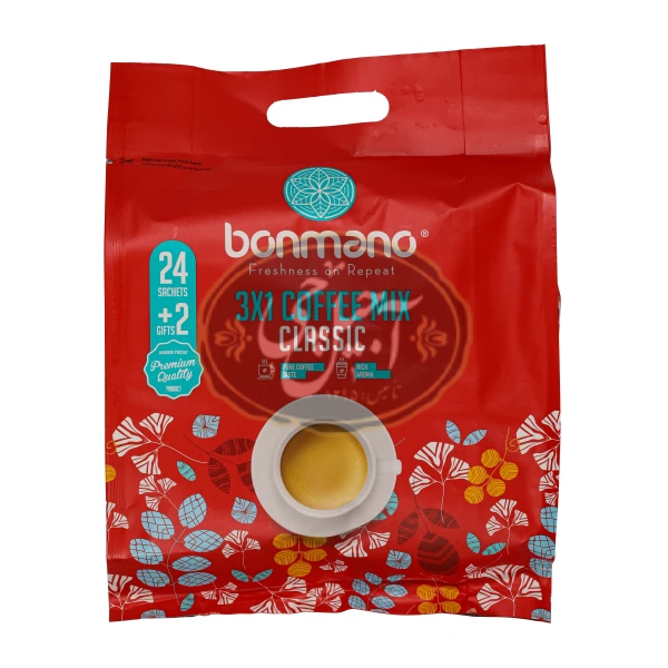 کافی میکس 1*3 ساشه 24عددی بن مانو