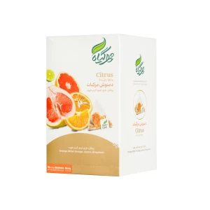 دمنوش هرمی مرکبات 18عددی مهرگیاه