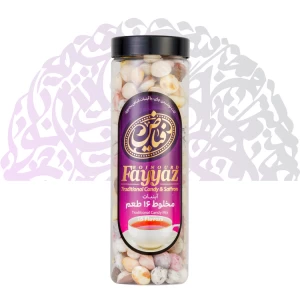 آبنبات مخلوط 16 طعم بسته 400 گرمی فیاض